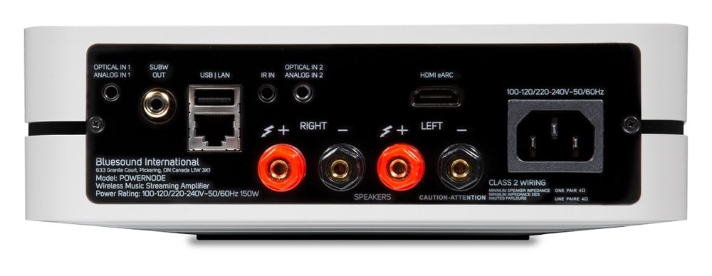 ロピア 爆買い Bluesound Powernode White multiroom wzmacniacz bezprzewodowy アンプ